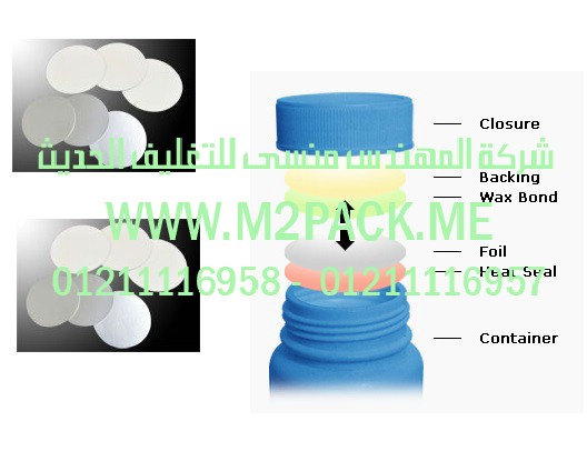 طبة برشمة فوهات الاوعية والجرار المصنوعة من مادة تيريفثاليت البولي إثيلين – الطبة الالتحامية التي نقدمها نحن شركة المهندس منسي للصناعات الهندسيه و توريد مستلزمات مصانع التغليف الحديث من خامات التعبئة و التغليف و ماكينات التعبئة والتغليف – ام تو باك