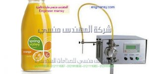 ماكينة تعبئة الصابون السائل وتعبئة المنظفات نصف اوتوماتيك