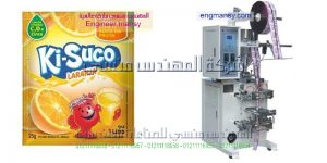 ماكينة تعبئة زيوت الطبخ والصلصة في اكياس ماركة ام توباك