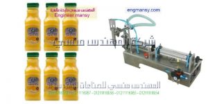 ماكينة تعبئة سوائل نصف اوتوماتيك