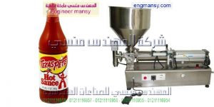 ماكينة تعبئة وتغليف عجينة الصلصة وصوص الكاتشب