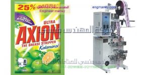 ماكينة تعبئة وتغليف مسحوق الغسيل السائل مع تصنيع أكياس