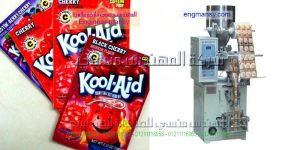 ماكينة تعبئه وتغليف اكياس الجلى بجميع انواعها ماركة ام توباك