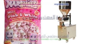 ماكينة تعبئه وتغليف اكياس الجلى بجميع انواعها ماركة ام توباك