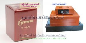  ماكينة تغليف العلب بالسلوفان الحرارى نصف اوتوماتيك ماركة ام توباك