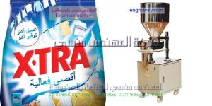 آلة تعبئة وتغليف حجمية للمنظفات بالنظام الحجمي