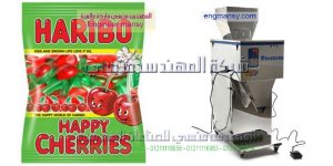ماكينة تعبئه وتغليف اكياس الجلى بجميع انواعها ماركة ام توباك