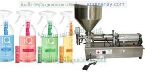 تعبئة سوائل لزجة مثل الكريمات والصابون من شركة ام تو باك