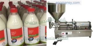 ماكنة تعبئة السوائل والمشروبات الغذائية