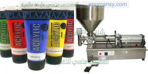 ماكينة تعبئة السوائل والمواد اللزجة مثل الصابون السائل