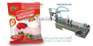 مكنة تعبئة المواد السائلة في اكياس