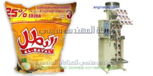 تجريب مكنة تعبئة وتغليف حجمية