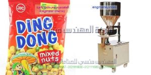 ماكينة تعبئة المكسرات تعبئة البندق تعبئة اللوز في أكياس
