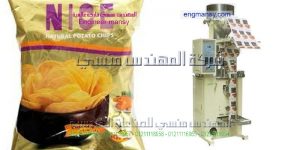 ماكينات تعبئة وتغليف شيبسي ذرة سناكس بفك