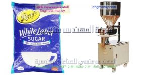 ماكينة تعبئة سكر على ورقة سلفان