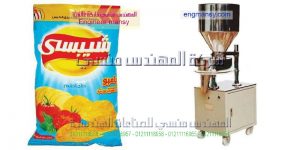 مكنة تعبئة وتغليف حجمية ميكانيك تعبئة شيبس و بزورات