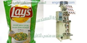 آلة تعبئة تغليف حجمية لشيبس الذرة بالنظام الحجمي