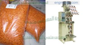 ماكينة تعبئة بقوليات وسكر