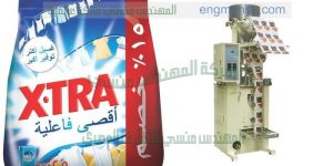 ماكينة تعبئة مسحوق الغسالات الفول أتوماتيك