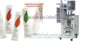 الة تغليف العطور باكياس و تغليف صابون سائل غسيل