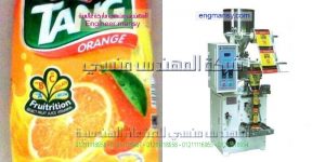 ماكينة تعبئة و تغليف بودر عصير التفاح أتوماتيك نظام معياري و تعبئة ايضا البهارات في أكياس