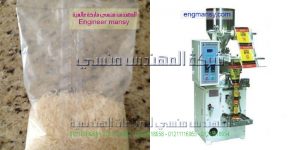 ماكينة تعبئة وتغليف حجمية نظام هواء لتعبئة السكر والملح والبقوليات والحبوب والرز