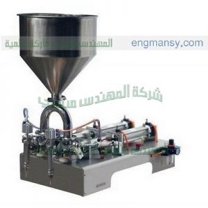 خط نصف اتوماتيك لتعبئة و تغليف الالبان